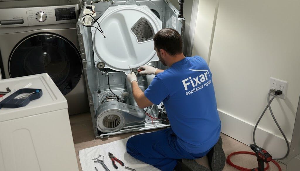 Professional dryer repair service in Los Angeles